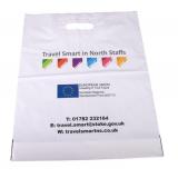 Image of Polythene Patch Handle Carrier Bags